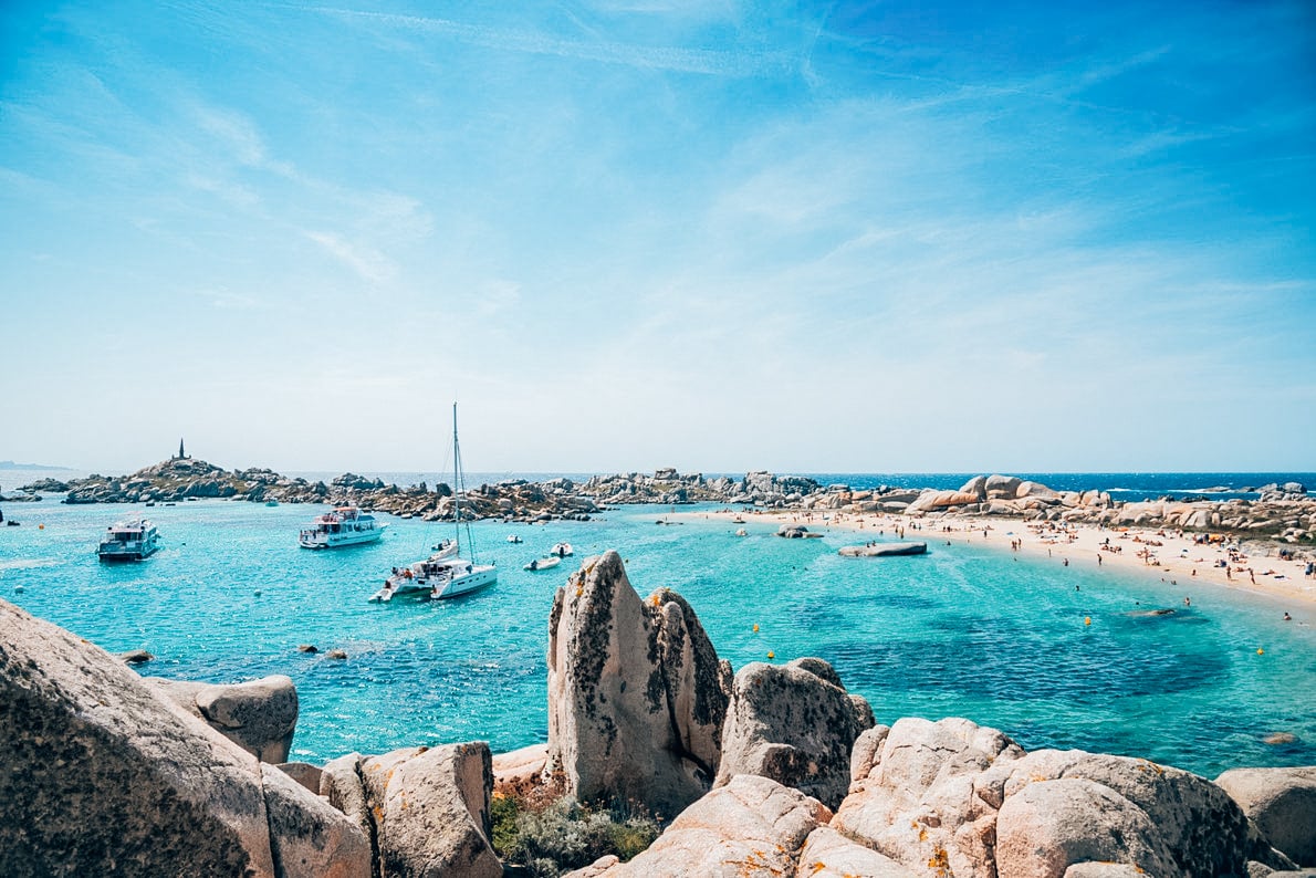 Cala Acciarino Lavezzi Island Corsica France - Top 10 des plus belles plages de Corse