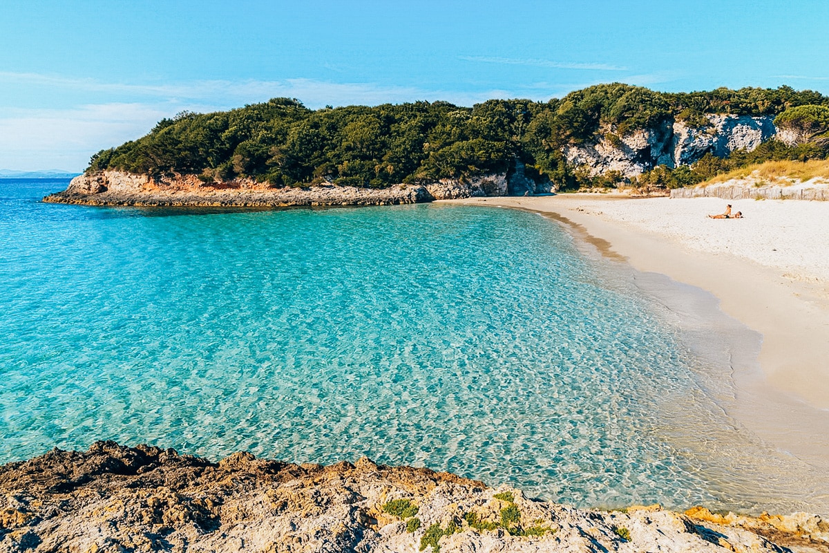 plage petit sperone corse