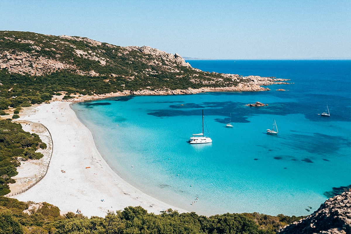 plage corse roccapina